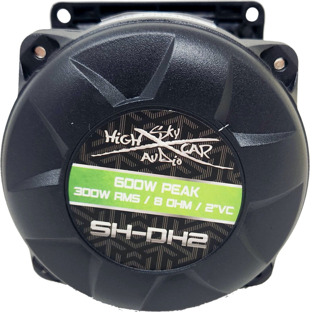 Sky High Car Audio 2" VC Phenolic Compression Driver with Horn