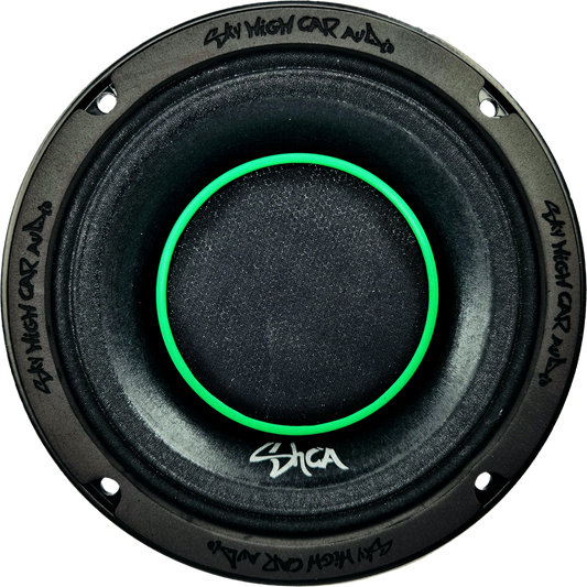 SHCA Pro Audio HD6.4E 6.5" Hybrid Midrange Coaxial Speaker 450 Watts 4 ohm (Single)