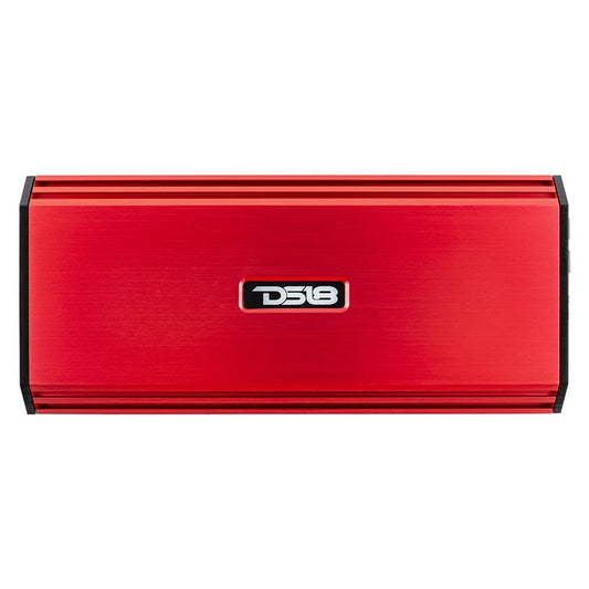 DS18 SELECT Monoblock Class AB 1 Channel Amplifier 1500 Watts - Red