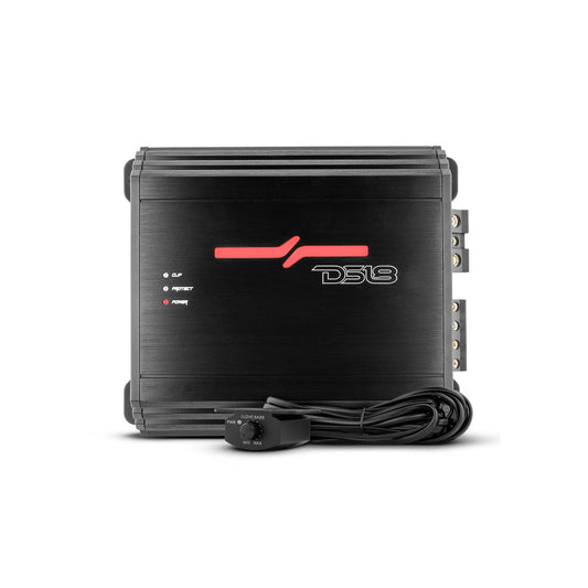DS18 - ZR500.1D ZR Class D 1-Channel Monoblock Car Amplifier 500 Watts RMS