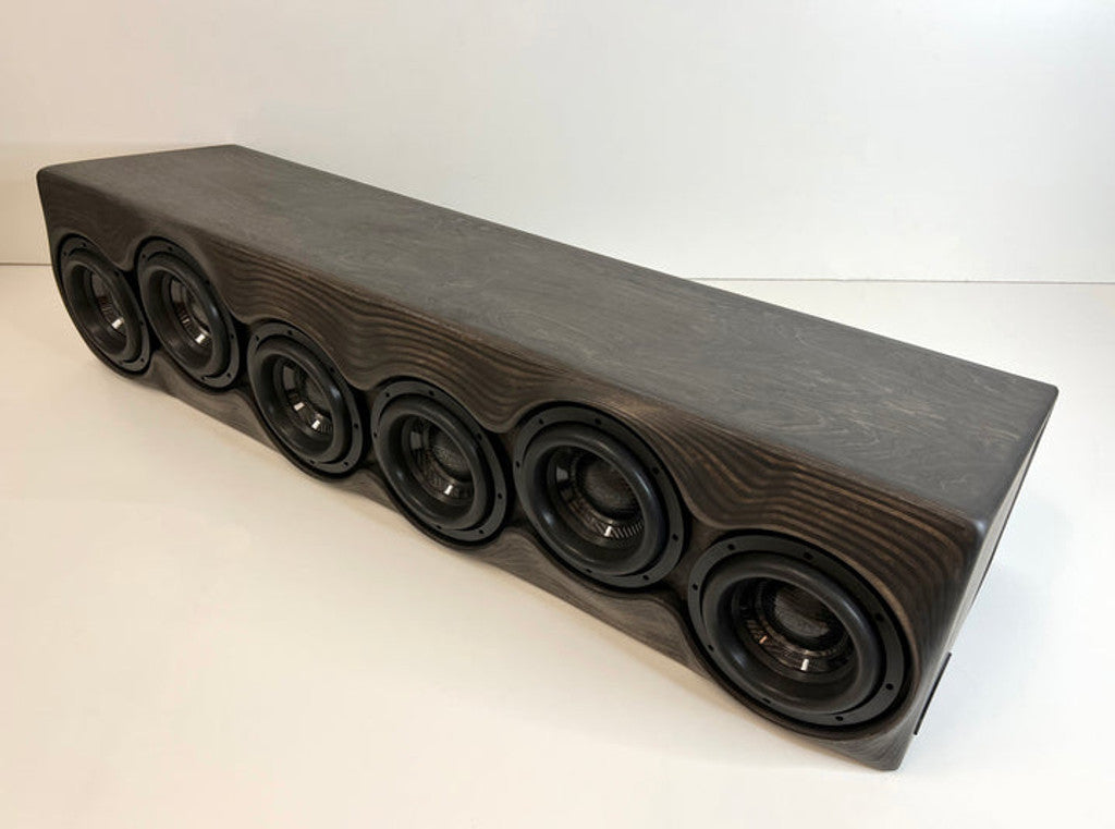 Gately Audio - FORD CREWCAB 6 x 8" SUBWOOFER ENCLOSURE W/ BILLET SEAT LIFT