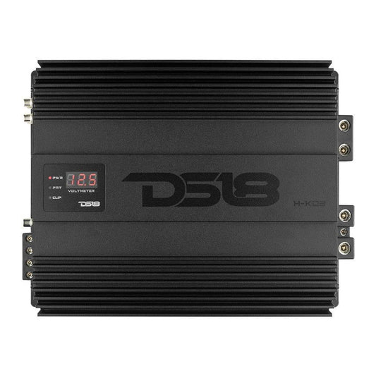 DS18 2021 HOOLIGAN KO SPL Series 1-Channel Monoblock Amplifier with Voltmeter and Clip Indicator 3000 Watts RMS Made In Korea