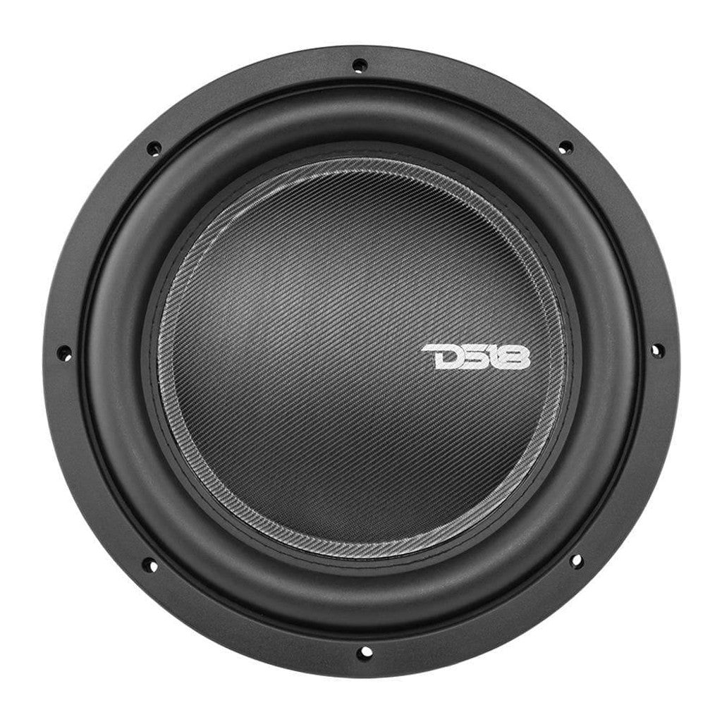 DS18 IXS Shallow 12" Subwoofer 1600 Watts Svc 4-Ohm
