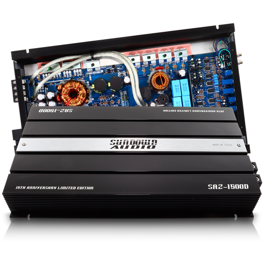 Sundown Audio - SAZ-1500D Amplifier 15th Anniversary Edition
