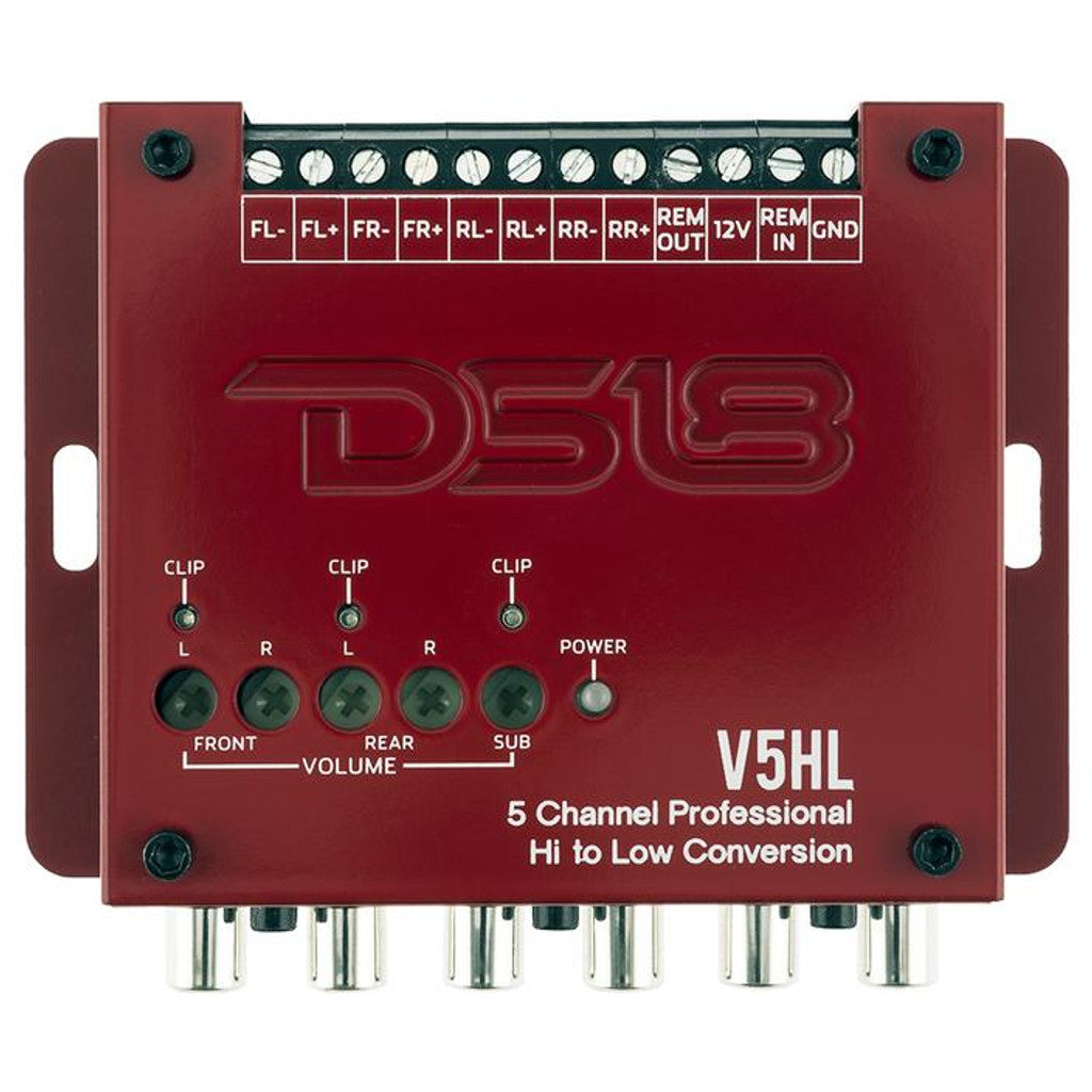 DS18 V5HL 5 CHANNEL HIGH PERFORMANCE HIGH TO LOW CONVERSION
