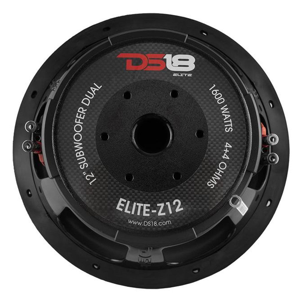 ELITE Z12 12" Car Stereo Subwoofer 1600W Max Dual 4 Ohm